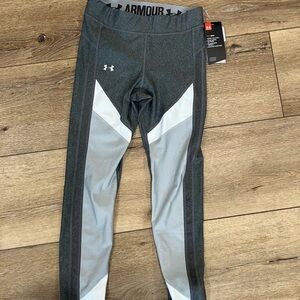 Under Armour Charcoal and Light Gray Leggings